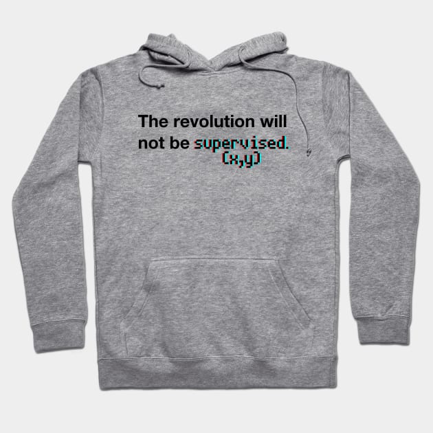 The revolution will not be televised (3D) Hoodie by Apparatus